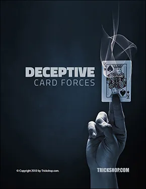 Deceptive Card Forces book from Trickshop.com