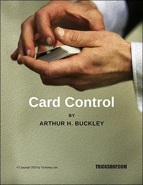 Card Control book from Trickshop.com